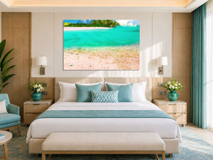 Tableau mural bord de mer