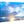 Acrylic photo print with glossy finish showing bright sunrise and clouds in vivid sky.