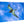 Aluminum Dibond wall art with a bird in flight against a vibrant blue sky