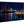 Night cityscape photo on aluminum, waterfront pier, lights reflecting on water, starry sky