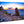 Glossy aluminum Dibond wall art showing rocky coast and sunset over blue ocean