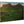 Direct print of green mountain landscape on wood wall art panel