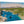 Direct print on wood featuring scenic coastal bay with yachts, clear blue water, and hills