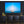 Modern living room with yacht wall art, black panel wall, gold decor, and bonsai plant