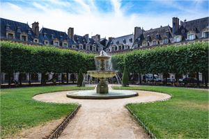 Main image Été place des Vosges - Fine Art sans texture