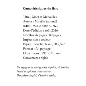 Caractéristiques du livre