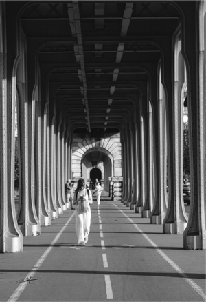 Main image Sous les arches de Paris - Tableau décoratif en aluminium