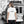 Child wearing white organic cotton t-shirt with 'I love you, Dad and Mom!' text, standing in front of a vintage tram in a city street.