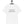 White organic cotton unisex t-shirt with French motivational text on the back, hanging on hanger