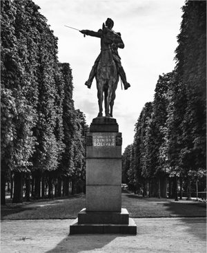 image L’Élan de Bolívar - Tableau décoratif en Alu Dibond