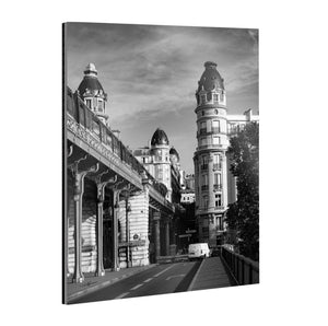 Bir-Hakeim en clair-obscur - Tableau décoratif en plexiglas