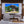 Modern living room with framed landscape photo of mushroom-shaped rock formation on wall