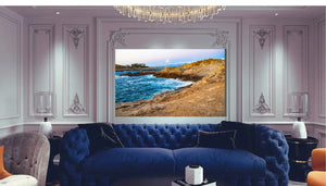 Main image Rochers dorés - Plexiglas